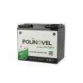 Polinovel Lifepo4 12V para autocaravana Van Van Solar Bank Sistema de trolling Motor de litio 50Ah Batería